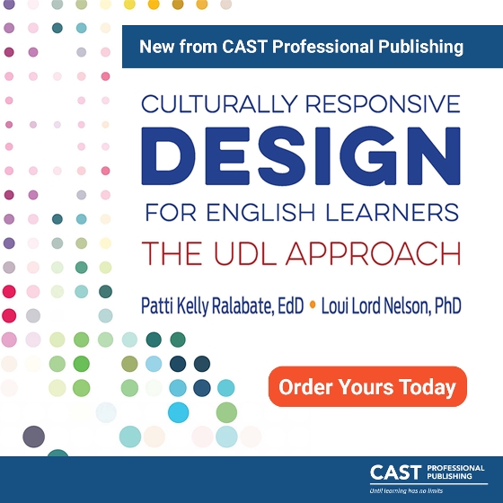 CAST Professional Publishing: Culturally Responsive Design for English ...