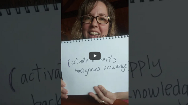 Screenshot from Carole Storro's video