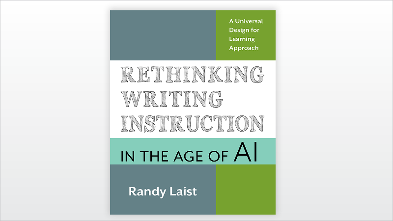 Rethinking Writing in the Age of AI book cover