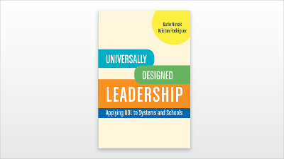UDL Leadership book cover